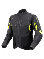 Kurtka motocyklowa tekstylna Rebelhorn Hiker IV czarno-żółta