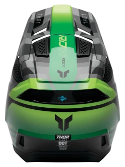 Kask enduro Thor Fleet szaro-zielony