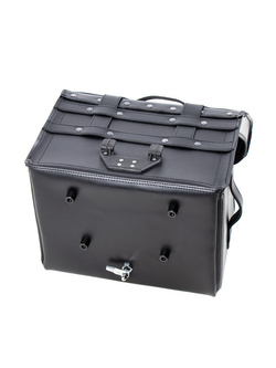 Torba skórzana Rugged Chest Hepco&Becker montowana do bagażnika rurowego (pojemność:30L)