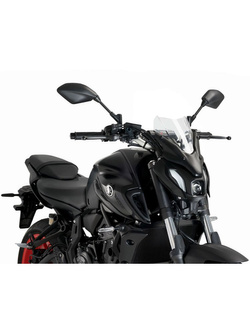 Owiewka sportowa PUIG do Yamaha MT-07 (21-) przezroczysta