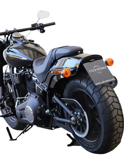 Mocowanie tablicy rejestracyjnej Cult-Werk do Harley Davidson FXFBS 1868 Softail Fat Bob 114 (18-), FXFB 1750 ABS Softail Fat Bob 107 (18-19)