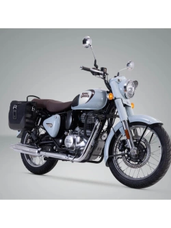 Zestaw sakw bocznych Legend Gear LC2 ze stelażami SW-Motech Royal Enfield Classic 350 (25-) czarne [poj.: 2 x 13,5 L]