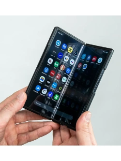 Etui na telefon Samsung Galaxy Z Fold 7 SP Connect SPC+ magnetyczne, czarne