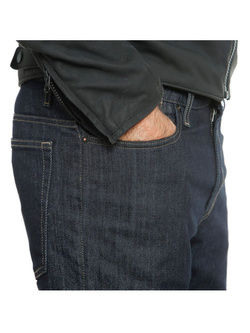 Jeansy motocyklowe Dainese Denim Regular Tex niebieskie