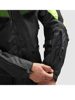 Kurtka motocyklowa tekstylna Rebelhorn Hiker IV czarno-żółta