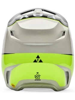 Kask enduro Fox V1 Collect czarno-szary-fluo
