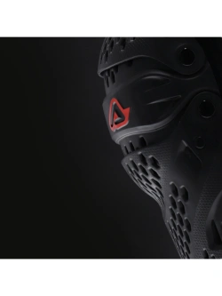 Nakolanniki motocyklowe Acerbis Impact Pro czarno-czerwone