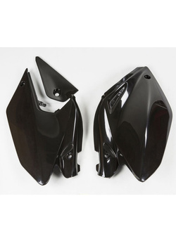 Osłony boczne tylne UFO do Hondy CRF 250X (04-17) czarne