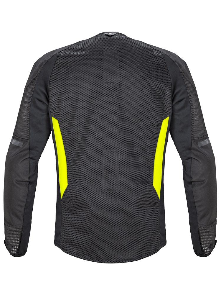 Kurtka motocyklowa tekstylna Spidi Super Net czarno-żółta