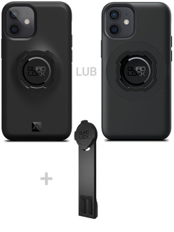 Zestaw: etui na telefon iPhone 12 mini + adapter do statywu Quad Lock