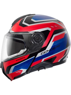 Kask szczękowy Schuberth Concept Kinetic niebiesko-szaro-czerwony