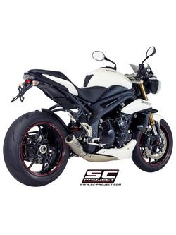 Tłumik CR-T Slip-on SC-Project do Triumph SPEED TRIPLE 1050 [11-15]