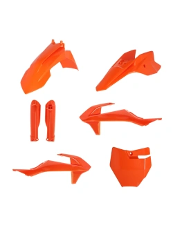 Pełny zestaw plastików Acerbis KTM 50 SX (16-)/ GasGas MC 50 (22-23) pomarańczowy
