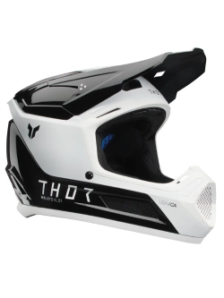 Kask enduro dziecięcy Thor Fleet Storm czarno-biały