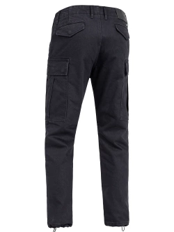 Spodnie motocyklowe tekstylne John Doe Regular Cargo Mono czarne