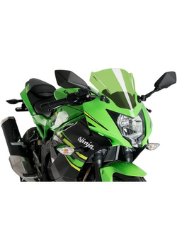 Szyba motocyklowa sportowa PUIG Z-Racing Kawasaki Ninja 125 (19-) zielona