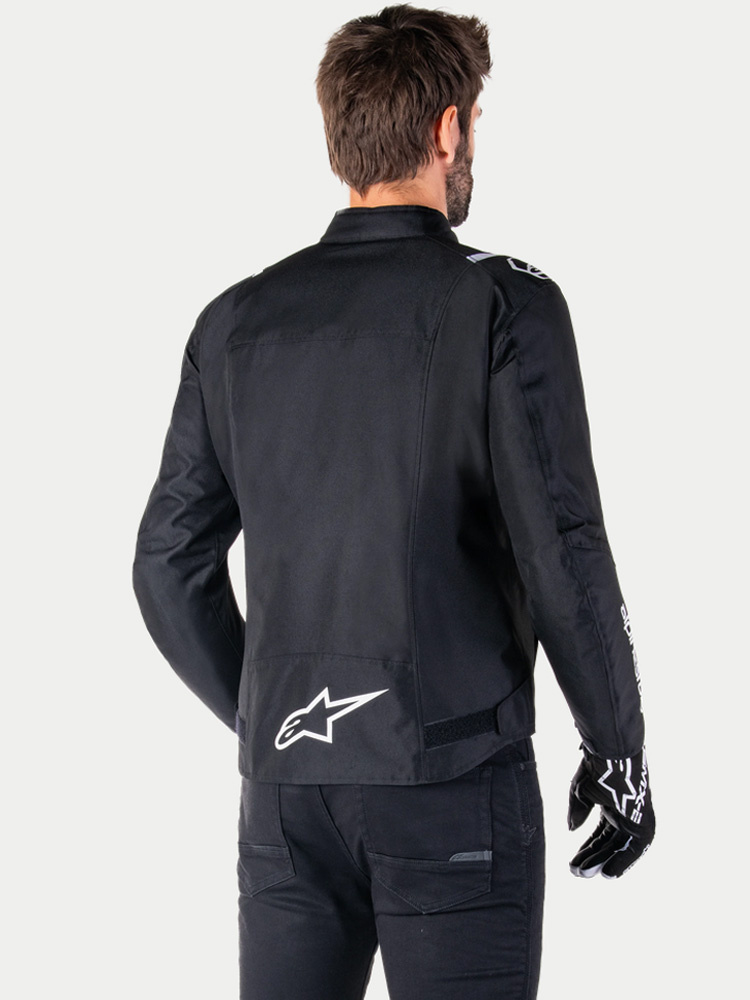 Kurtka motocyklowa tekstylna Alpinestars T-SPS V2 czarno-biała