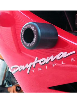 Crash pady R&G do Triumph Daytona 675 (06-12) czarne