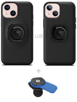 Zestaw: etui na telefon iPhone 13 mini + uchwyt kulowy Quad Lock