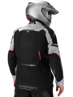 Kurtka motocyklowa tekstylna Shima Hero 3.0 G2 szaro-czerwona