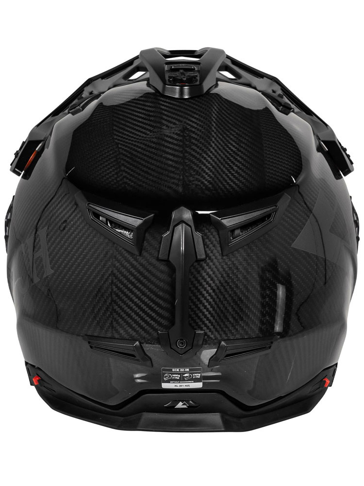 Kask adventure Touratech Aventuro Pro Carbon szary
