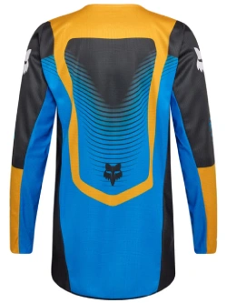 Bluza enduro Fox 180 Collect czarno-niebiesko-pomarańczowa