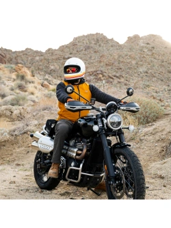 Kask integralny Biltwell Gringo Sunset Spectrum biały