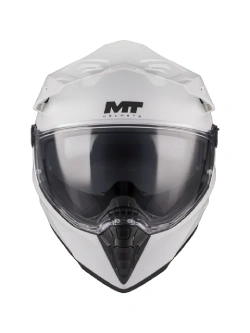Kask adventure MT Track SV Pure A0 biały, połysk