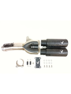 Tłumik motocyklowy IXRACE DCX2 BMW R Nine T (23-24) karbonowy, bez homologacji