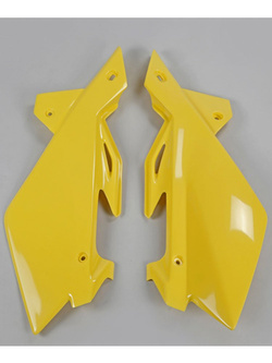 Osłony boczne tylnie UFO do Husqvarna CR/WR 125 (06-08), CR 250 (06-13), TC 250 (05-07), TE-TX 250 (05-07), WR 250 (06-13), WR 300 (06-13), TC/TE 310 (05-07) żółte