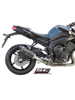 Tłumik SC-Project Oval Carbon / Titanium - Yamaha FZ8 Fazer 8 [10-16]