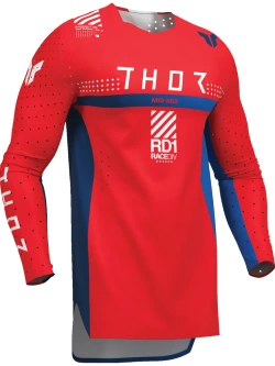 Bluza enduro Thor Sportmode Synth czerwona