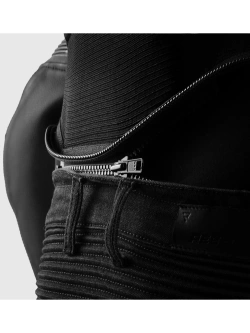 Kurtka motocyklowa skórzana Rebelhorn Vandal 2 czarna