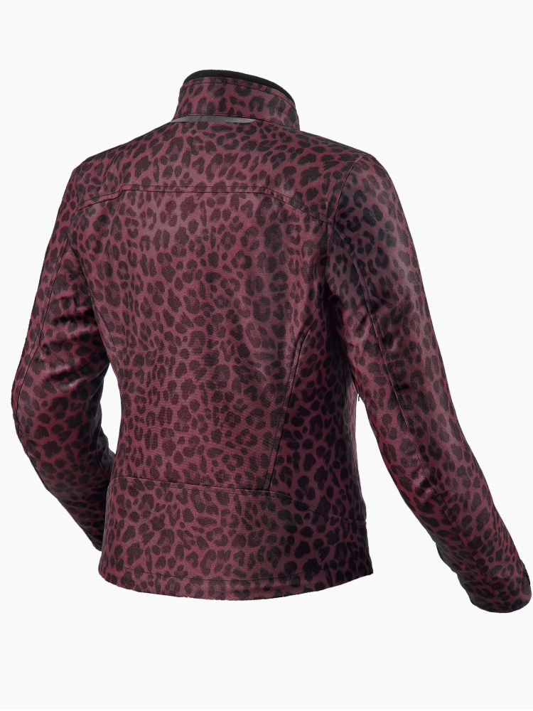 Kurtka motocyklowa damska tekstylna REV’IT! Shade H2O różowa panterka