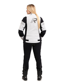 Kurtka motocyklowa damska tekstylna Rukka Airgobina 2.0 czarno-szara