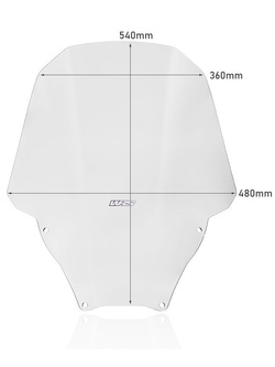 Szyba do skutera WRS Touring Honda Forza 125/ 350 (21-) przezroczysta