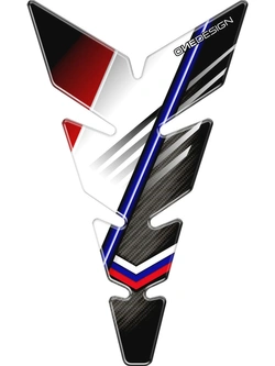 Tankpad Uniwersalny Onedesign Moon Slim biało-czerwono-niebieski