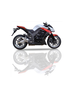 Tłumik IXIL DUAL HYPERLOW INOX L2X (SLIP ON, LEWY) - Kawasaki Z 1000 / Z 1000SX [10-20]