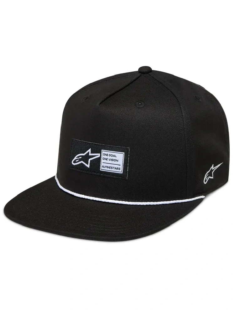 Czapka z daszkiem Alpinestars Label czarna