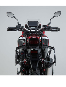 Zestaw: kufry boczne + stelaże PRO TRAX ADV SW-MOTECH 45/37 L do motocykla Honda CRF1100 L Africa Twin (19-21) [pojemność 45 + 37L]