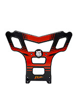 Zderzak przedni AXP Racing Honda TRX450 (04-14) czarno-czerwony