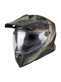 Kask adventure MT Track SV Questor B6 czarno-żółty, matowy