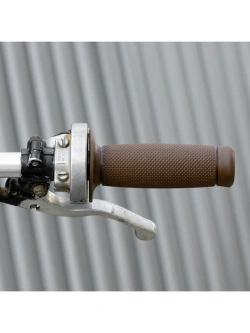 Manetki motocyklowe Biltwell Renegade TPV do kierownic o średnicy 25.4 [mm] brązowe