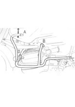 Gmol silnika Hepco&Becker do BMW R 1150 GS / Adventure Srebrny