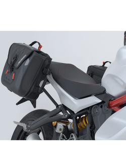 Sakwy wodoodporne Sw-Motech SysBag WP M/S + stelaże SLC do Ducati Monster 1200 (16-), Super Sport 950/S (21-25) [pojemność: 39 l]