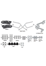 Stelaż pod sakwy motocyklowe Kappa Remove-X Benelli Leoncino 800 (22-)