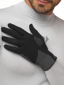 Wkładki do rękawic SIXS 4-Season czarno-szare