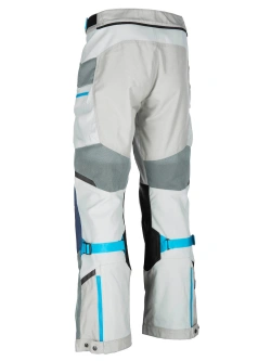 Spodnie motocyklowe tekstylne Klim Baja szaro-niebieskie
