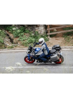 Spodnie motocyklowe damskie tekstylne Klim Altitude niebieskie