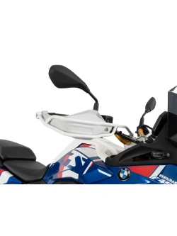 Handguardy osłona oryginalnych handbarów Hepco&Becker BMW F 450 GS (26-) białe